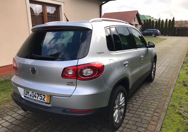 Volkswagen Tiguan cena 28900 przebieg: 189000, rok produkcji 2010 z Szczecin małe 137